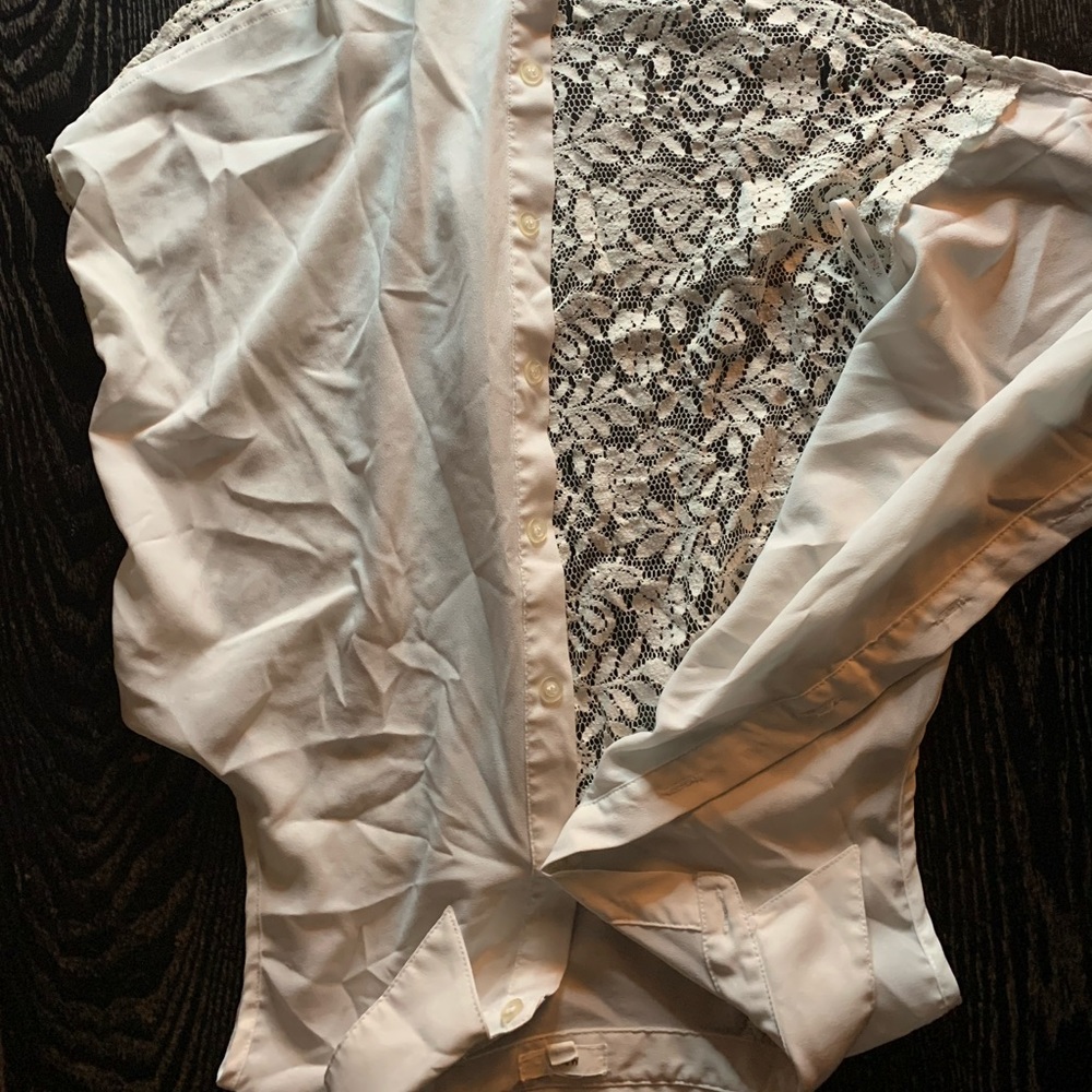 Sleeveless blouse white size L